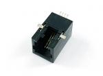 RJ11-4P4C SMD Jack Horizontal,without Shielded